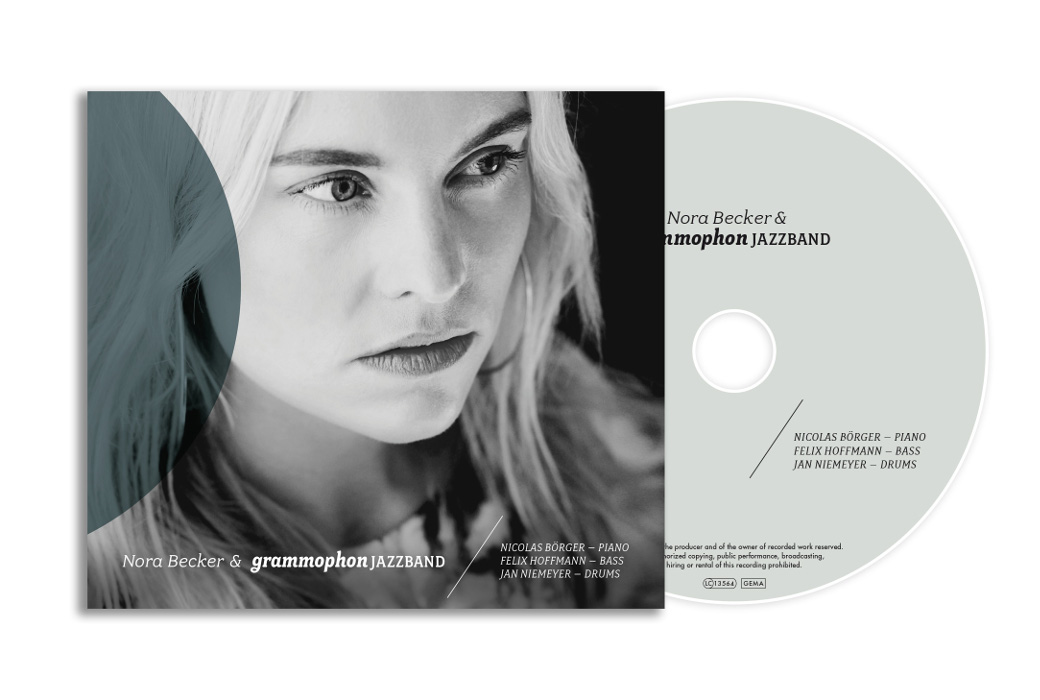 CD mit Jazzmusik der Liveband Grammophon Jazzband
